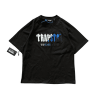 Trapstar T-Shirt Black White Blue
