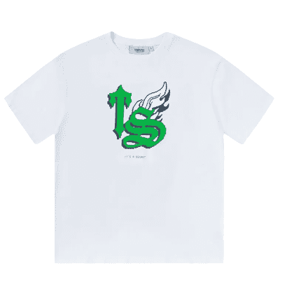 Trapstar Green TS T-shirt White