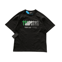 Trapstar Black Green White T-shirt