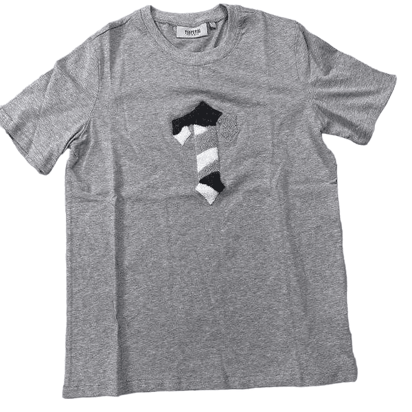Trapstar Embroidered Grey T-shirt