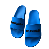 Balenciaga Blue Slides