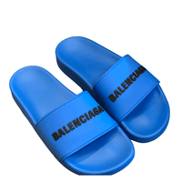Balenciaga Blue Slides