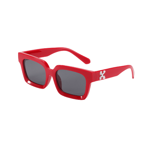 OFF-WHITE Sunglasses Red